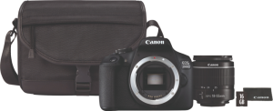 Canon EOS 2000D + Objektiv + Tasche + 16 GB Speicherkarte