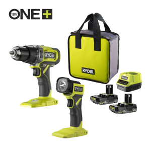 Ryobi Akku-Schlagbohrschrauber ONE+ RPD18-2C20ST mit Akku