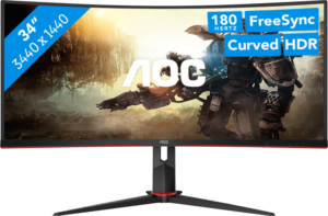 AOC CU34G2XP/BK Gaming Monitor