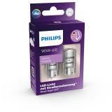 2x LED W 5W PHILIPS Ultinon Pro6000 für 12,90 Euro