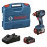 Bosch Akku-Drehschlagschrauber GDX 18V-200 inkl. L-Case, 2 Akkus für 284.31 Euro
