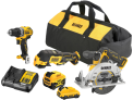 DeWalt DCK317P1D1 Akku-Werkzeug-Set 7-teilig für 429.95 Euro (438,90 inkl. Versand)