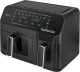 ECG AF 8300 Dual Fry Heißluftfritteuse für 111 Euro