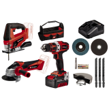 Einhell Akku-Maschinen-Set ‚Power X-Change TE-TK 18/3 Li Kit für 159.99 Euro
