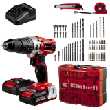 Einhell Akku-Schlagbohrschrauber TE-CD 18/2 Li-i +64 für 99.99 Euro