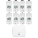 Homematic IP Starter Set Heizen+8 Heizkörperthermostaten für 219,95€