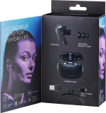 Intenso True Wireless Kopfhörer T300A Bluetooth Buds mit Akku für 13.99 Euro