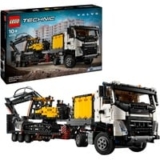 LEGO 42175 Technic Volvo FMX LKW mit EC230 Electric Raupenbagger für 129,90€