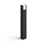 Philips Hue White Fuzo Outdoor Wegeleuchte Schwarz