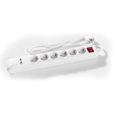 Powertec Electric 6-fach Tischsteckdosenleiste mit 2xUSB für 6,29 Euro (12,24€ inkl. Versand)