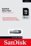 Sandisk USB Stick 16 GB Cruzer Ultra Flair silber USB 3.0 für 4.99 Euro